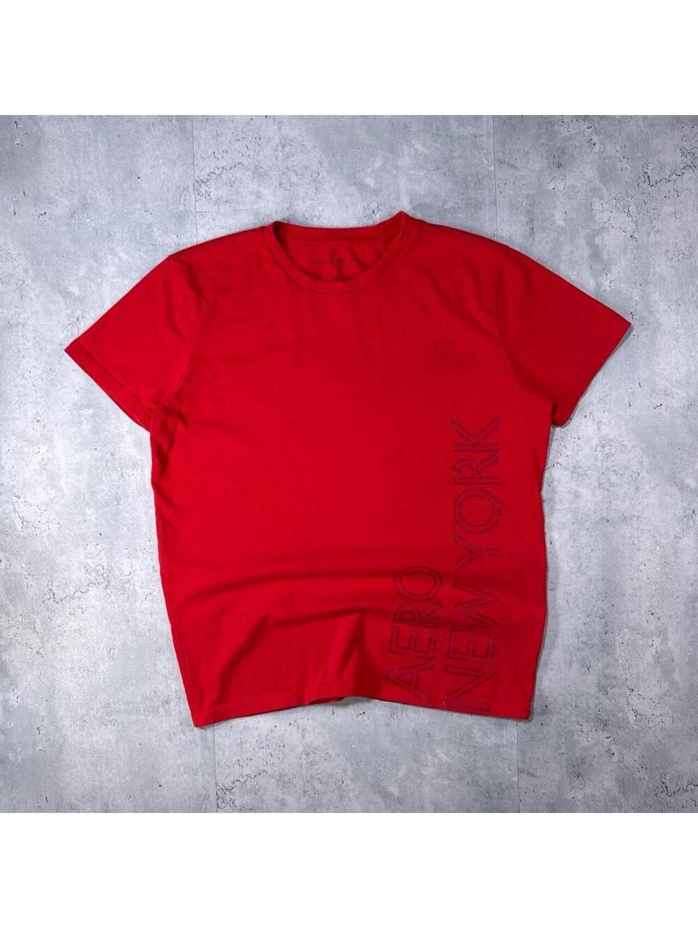 Y2K Aeropostale New York 00s Red T Shirt